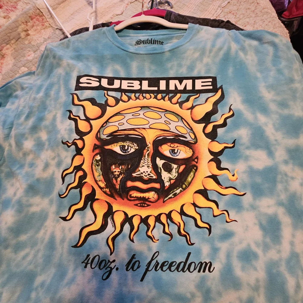 Sublime Tie-Dye Sun Graphic T-Shirt - Picture 2 of 4